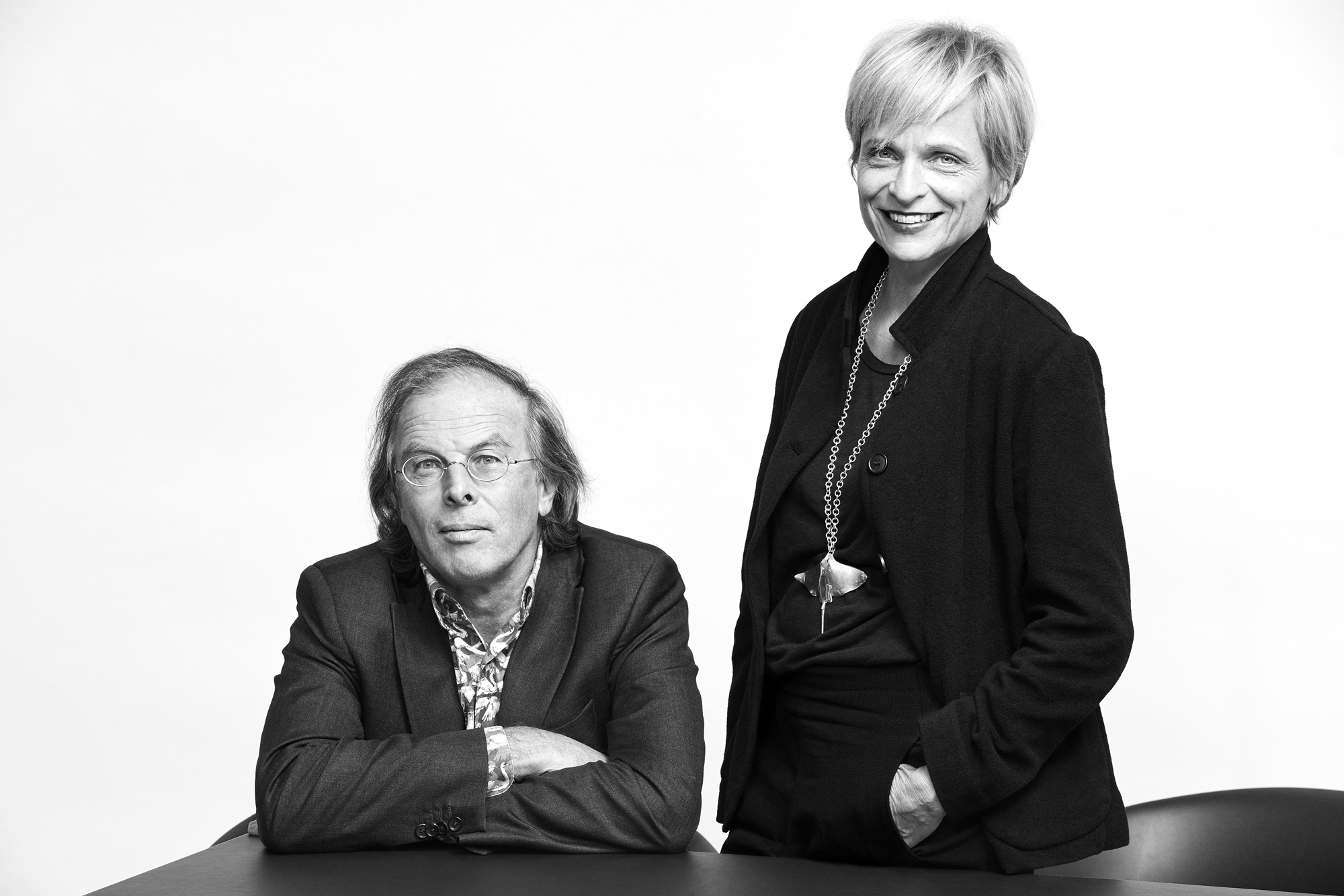 Tristan Kobler und Barbara Holzer. HolzerKoblerArchitekturen Bild: @ Sven Bänziger