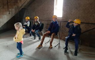 Führungen für und mit Kindern im Turm des Stadtbades.